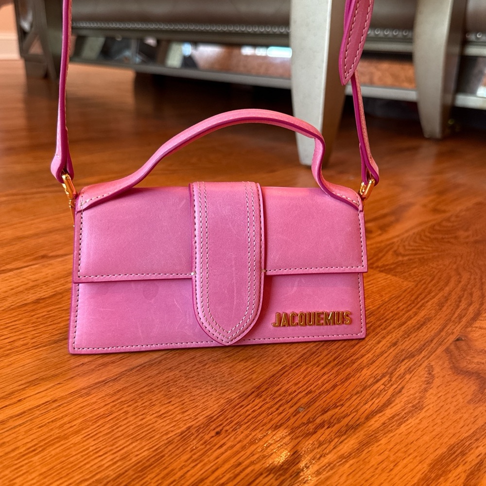Jacquemus Vibrant Pink Mini Bag